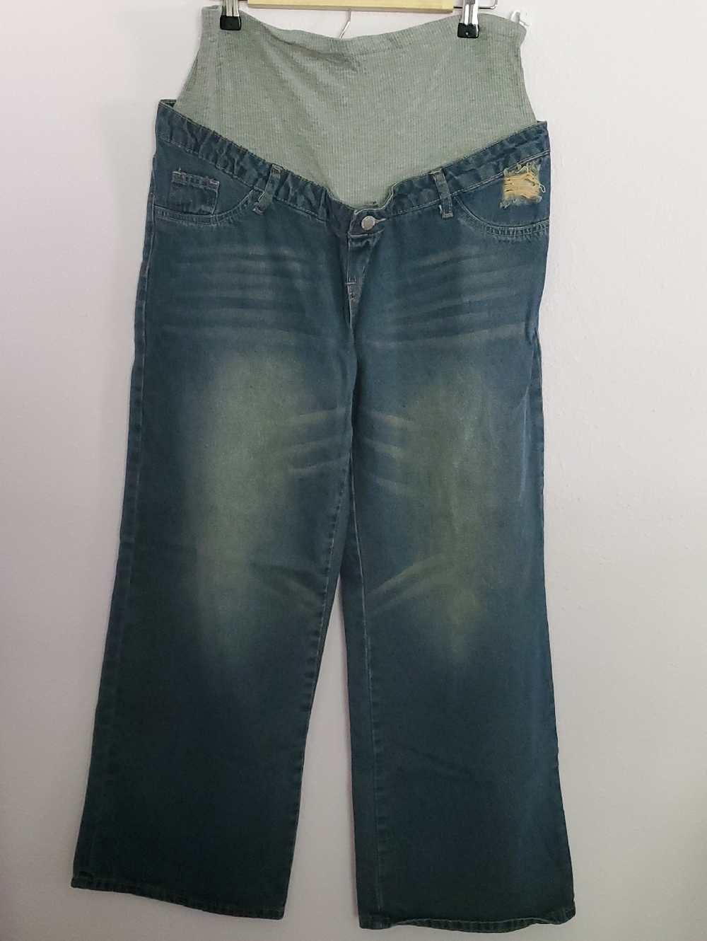 Shein Maternity Wide-Leg Jeans